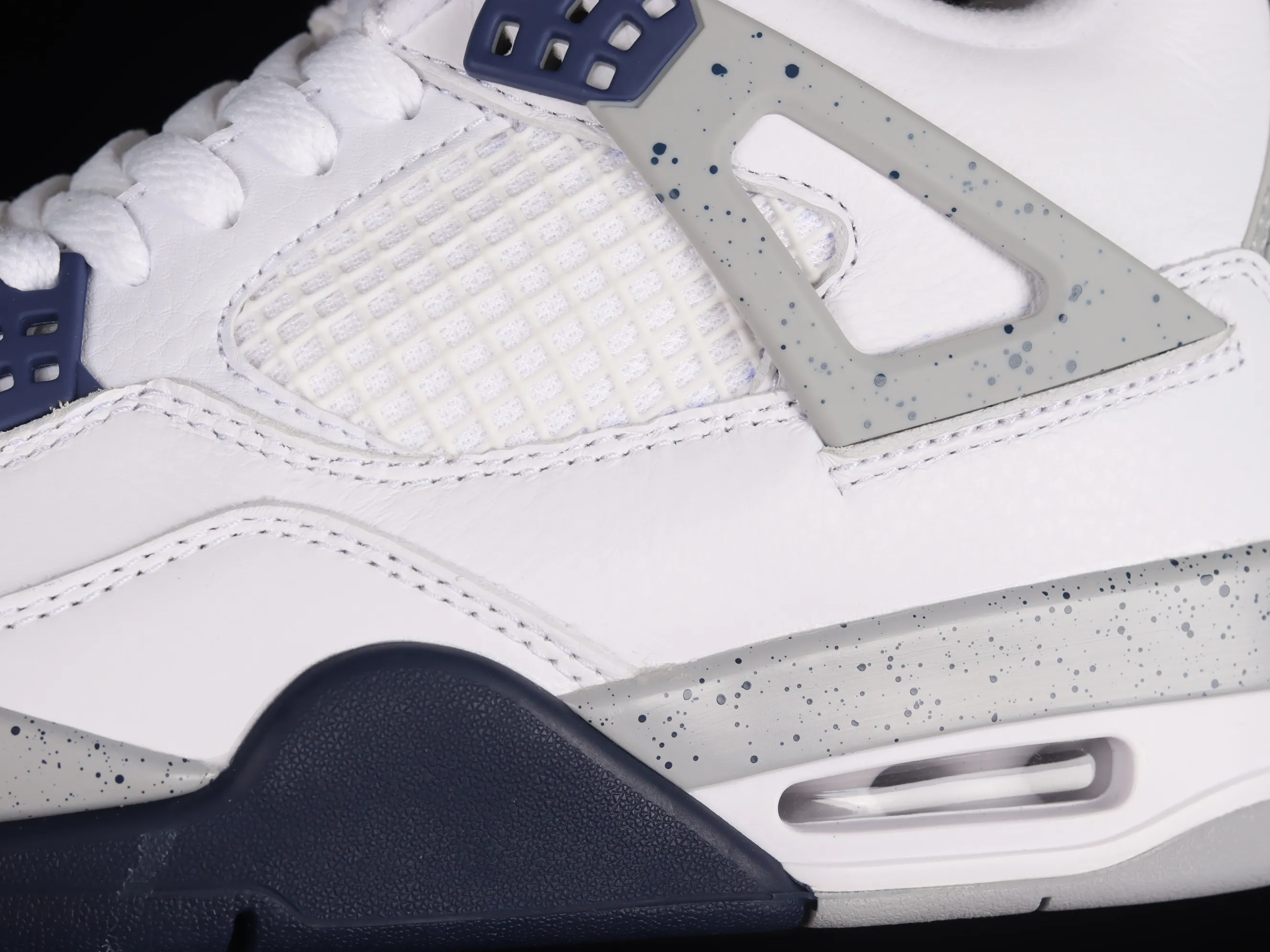 All categories Air Jordan Jordan series basketball shoes Air Jordan 4 OG version Air Jordan 4 Retro "Midnight Navy" AJ4 Joe 4 Midnight Blue Men's cultural basketball shoes DH6927-140